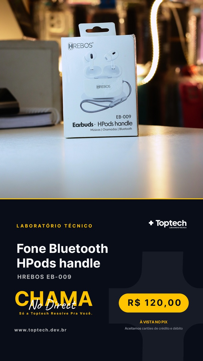 Fone Bluetooth HPods handle Hrebos