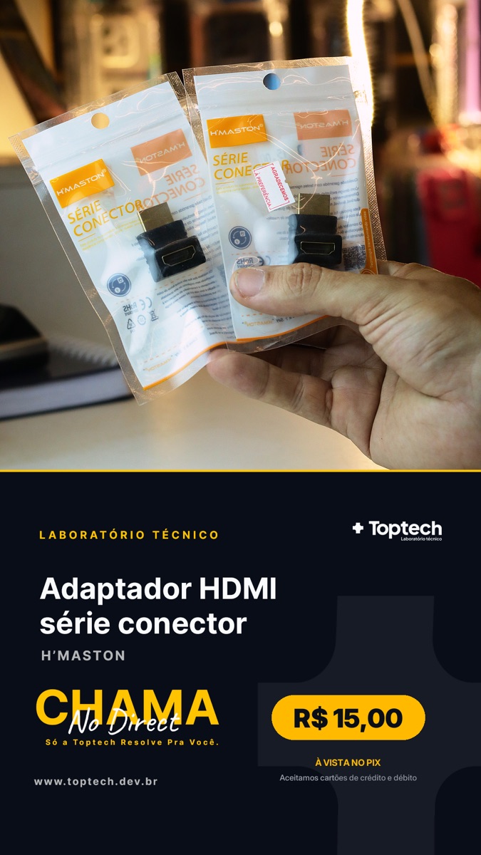 Adaptador HDMI série conector H'Maston